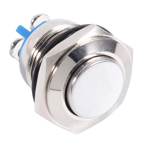 12V 16mm αδιάβροχο μεταλλικό κουμπί αυτοκινήτου στιγμιαίας ενεργοποίησης/απ 2