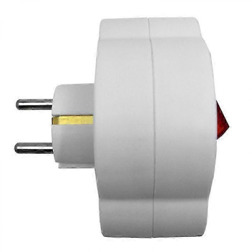 Πολυπρίζες 250V 16A διπλής πρίζας EU Standard για φόρτιση ηλεκτρονικών συσκευών τα 2