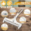 Multi-Functional Cheese Slicer for Cheddar & Gruyere 12
