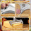 Multi-Functional Cheese Slicer for Cheddar & Gruyere 11