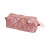 (Pink) Large Zipper Pencil Case - Polyester School Organizer 4