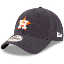 New Era Mens 9TWENTY Houston Astros Baseball Cap - Navy