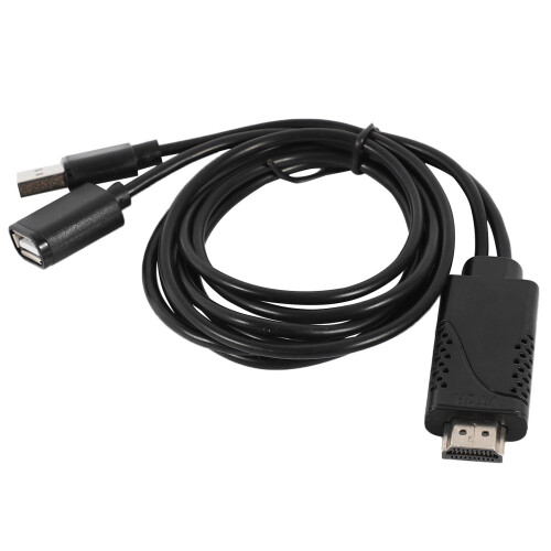 2X USB Hembra A  Macho Hdtv Cable de Adaptador para  7/7Plus/6S 6 2