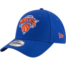 New Era Mens 9FORTY New York Knicks Baseball Cap - Blue