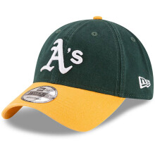 New Era Mens 9TWENTY Oakland Athletics Baseball Cap - Dark Green