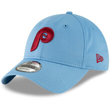 New Era Mens 9TWENTY Philadelphia Phillies Baseball Cap - Pastel Blue