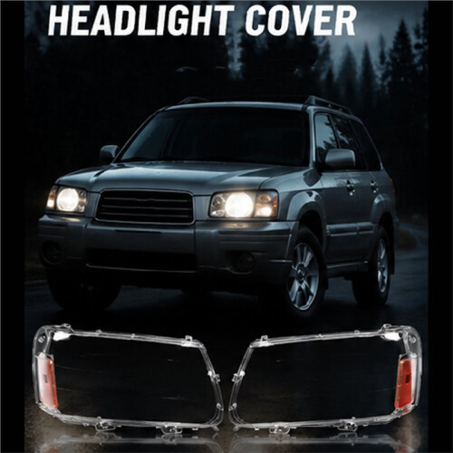 Front Headlight Cover for  Forester US Version 2003-2005 Headlight Shell Shade  Light Lens Left