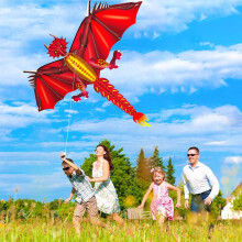 Dinosaurier-Drachen, 160 x 130 cm