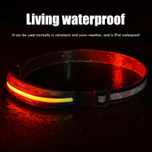 Leichte Stirnlampe, wasserdicht IPX4