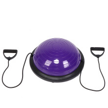 Yoga Balance Ball Lila mit Riemen