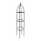 Trellis obelisk metaal bruin 190 cm 1