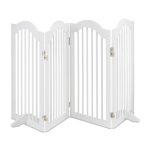 Witte beveiligingspoort 92 cm