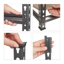 Opbergplank met 4 planken