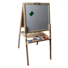 Doppelseitige Kunststaffelei Holz