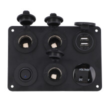 Wasserdichtes 6-fach Schalterpanel LED