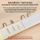 (White) Star Adhesive Hook - No Drill Wall Mount for Bathroom & Kitchen 5
