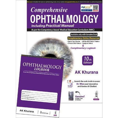 Comprehensive Ophthalmology Including Practical Manual with Ophthalmol