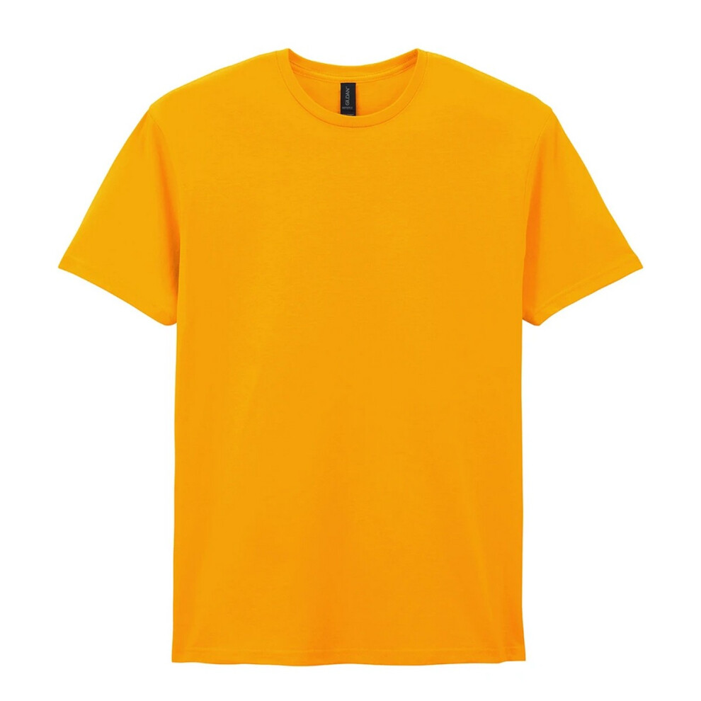 Gildan (Xxl, Gold) Mens Softstyle Ringspun Cotton T-Shirt