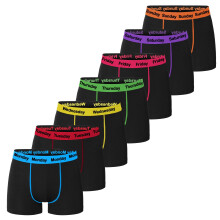 (9-10 Years, Multicoloured) Harte & Soul Boys Boxer Shorts (Pack of 7)