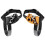 Pair Foot Ascender Left + Right-Rope Climbing Device Adjustable Leg Strap Self-Locking Safety Foot Grab 1