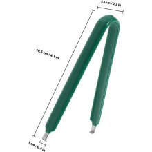 Pinças Fusíveis de carro Ferramenta de remoção de carro de aço inoxidável e Pvc Puller de fusível longo