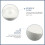 Modelo de bolo de espuma redonda de 8 polegadas DIY ferramenta de bolo de treinamento falso prop para decoração de padaria 6