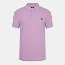 (S, Fuchsia) Paul Smith Mens Zebra Regular Polo Shirt