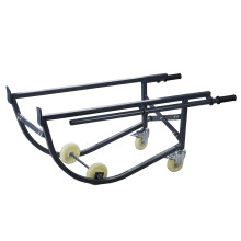 SwitZer Oil Drum Cradle Mobile Paint Drum Transport Cart w/Curved Support Cradle