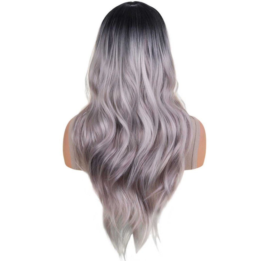 Dcph-Clothing 26\" Wavy Wig For Weddings & Parties