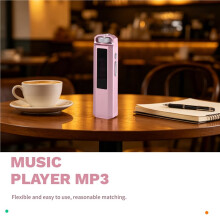 Lecteur de Musique HiFi MP3 DAC USB Mode DAC CS43131 PCM 24 Bits/192 KHz DSD256 Sortie 3,5 mm Rose