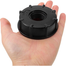 2pcs plástico IBC Tote adaptador 3/4 polegadas Bsp conector do tanque da rosca feminina