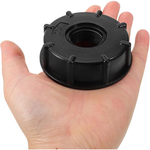 2pcs plástico IBC Tote adaptador 3/4 polegadas Bsp conector do tanque da rosca feminina