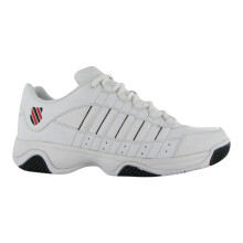 (7 UK, White) K-Swiss Mens Court Blast Tennis Shoes