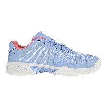 (4.5 UK, White/Strawberry) K-Swiss Womens/Ladies Express Light 3 Tennis Shoes