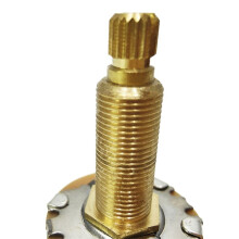 Potentiometer Splined Kleine Pot Elektrische Gitaar Bas Effect Amp Toon Volume 28mm A250K