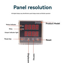 ZN48 Series Digital Relay Counter 380VAC Multifunction Countroller Revolution Counter