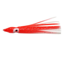 Weicher Oktopus-Köder, 100 Mm, Oktopus-Köder, Tintenfischrock, Angelgerät, Trolling-Köder, PVC, Leuchtender Rock, Angelköder 004
