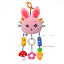 (Style16)Baby Plush Rattle Toy With Hanging Clip For Car Seat And Comfort Nursery