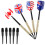 300Pcs Plastic Dart Tips 2BA Thread 4