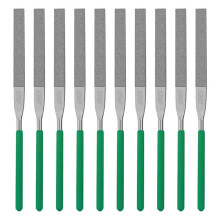 10-Piece Diamond File Set, Precision Needle File Set, Diamond Coated Files for Filing Metal, Ceramic, Stone, Jewelry C