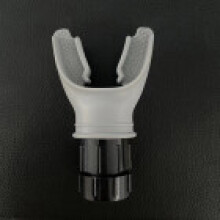 (Gray)Portable Lung Capacity Trainer With Adjustable Resistance For Running Training Fitness