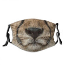 (Style 6)Animal Pattern Cotton Face Mask Washable Decorative Cover For Men Women Gift