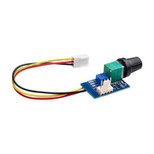 DC12V 4P PWM Fan Speed Controller with Knob CPU Case Fan Control  Noise Reduction and Heat Dissipation B