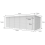 19 x 9 Pent Shed Tanalised (Double Door, No Windows) 4