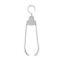 (Gray)Modern Folding Clothes Hanger With Wide Shoulder For Laundry Room And Bedroom