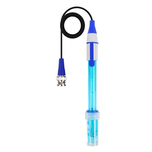 Ph Sensor Electrode 0-14 Ph Controller Electrode Probe Bnc Connector Replacement Kit for Aquarium