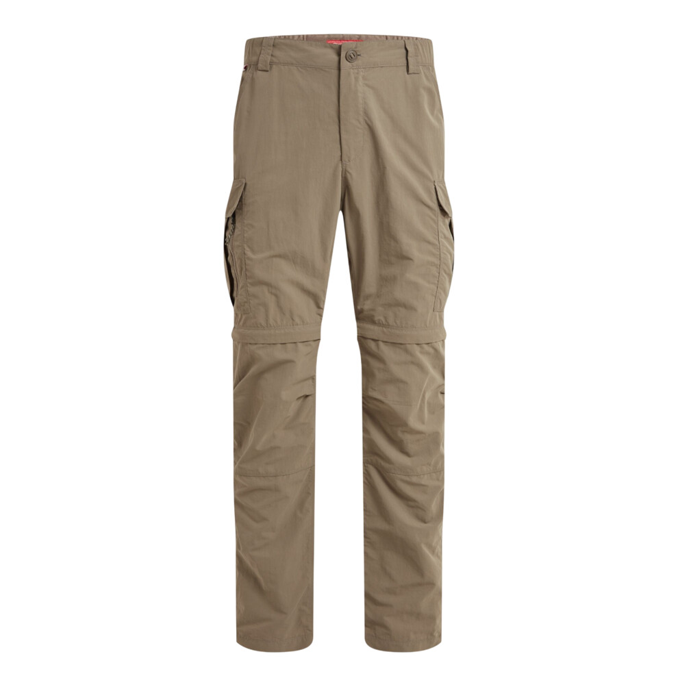 Craghoppers (30L, Pebble) Mens Nosilife Iii Convertible Cargo Trousers