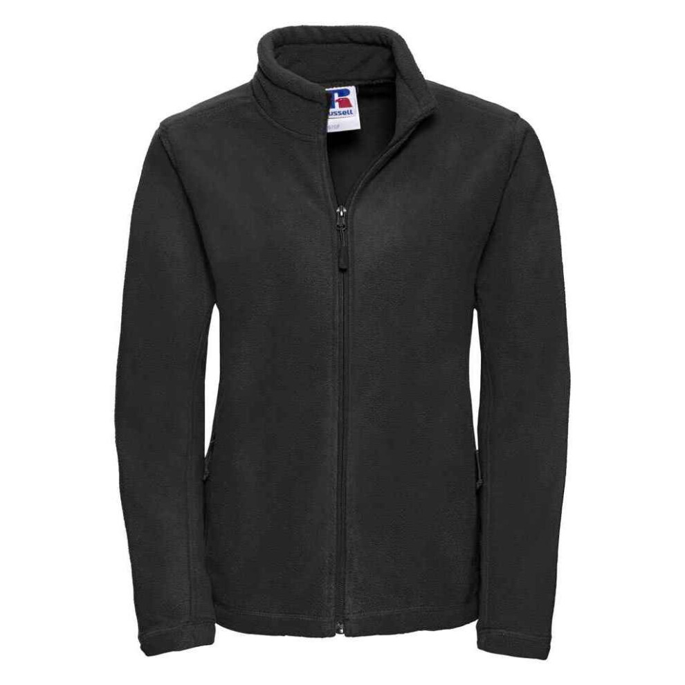 Russell (Xxl, Black) Womens/Ladies Outdoor Fleece Jacket