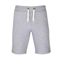 (S, Heather Grey) Awdis Mens Campus Heather Shorts