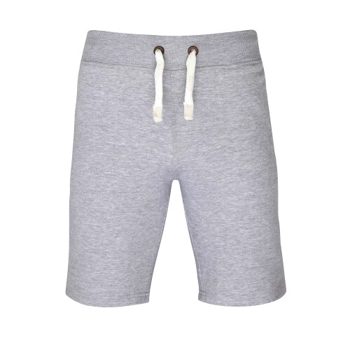 (S, Heather Grey) Awdis Mens Campus Heather Shorts